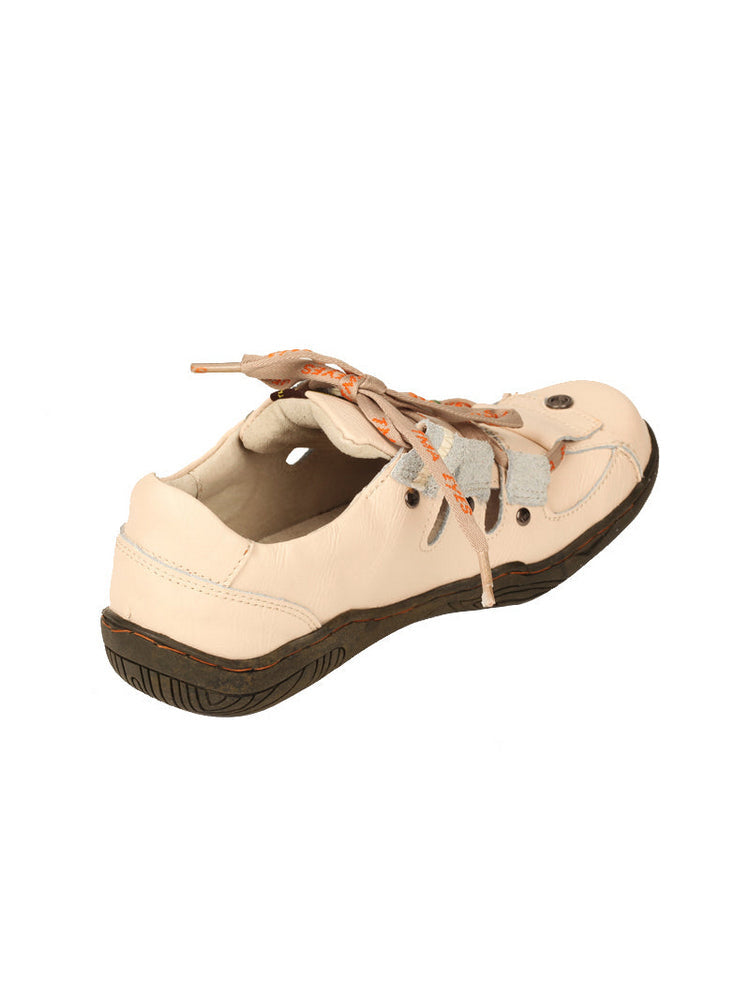 TMA EYES Patchwork Leather Walking Sandals  Women's Comfort Outdoor Shoe