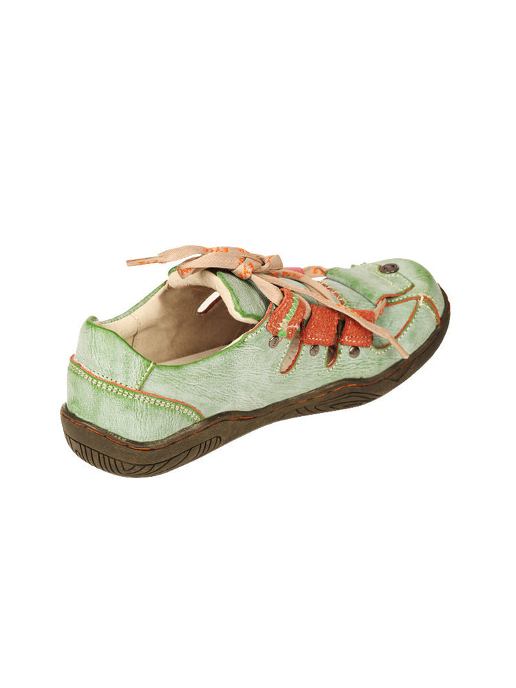 TMA EYES Patchwork Leather Walking Sandals  Women's Comfort Outdoor Shoe