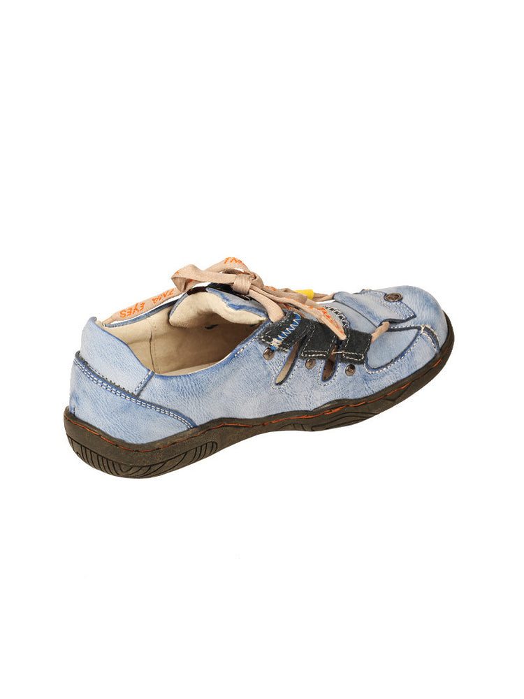 TMA EYES Patchwork Leather Walking Sandals  Women's Comfort Outdoor Shoe