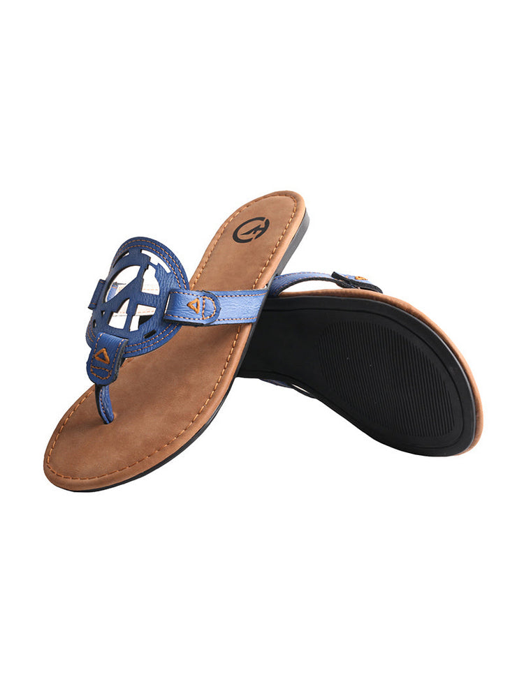 TMA EYES Women's Summer Flat Sandals Slip-on Beach Outdoor Comfort Slides