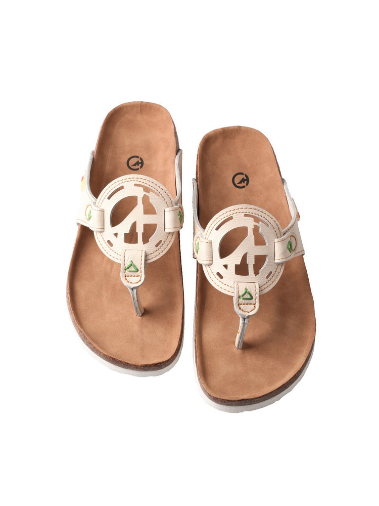 TMA EYES Platform Toe-Ring Sandals   Hollow Logo Slides for Women's Summer