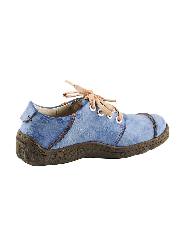 TMA EYES Handstitched Leather Walking Shoes  Women's Travel Work Sneakers
