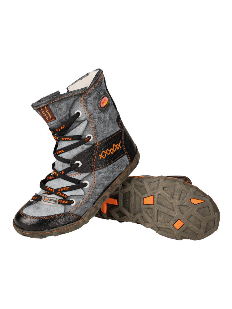 TMA EYES Camo Duck Boots for Women Short Fashion PU Leather Rain Boot