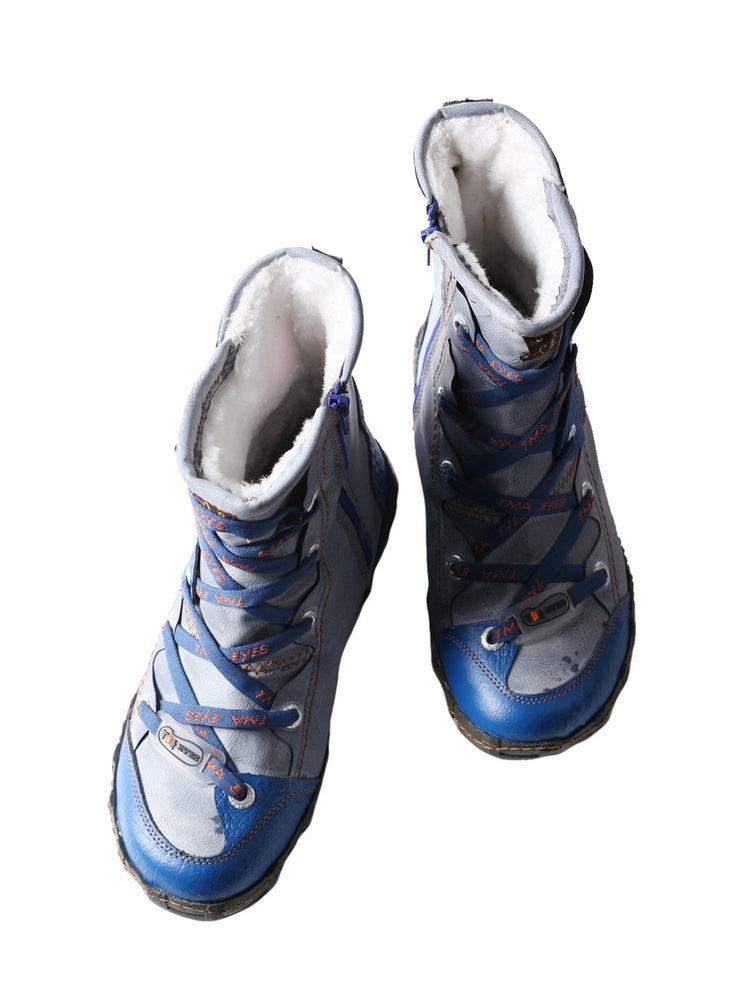 TMA EYES Camo Duck Boots for Women Short Fashion PU Leather Rain Boot