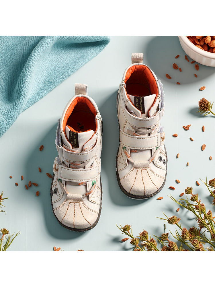 TMA EYES Two-Tone Ankle Boots for Women   Colorblock PU Leather Fashion