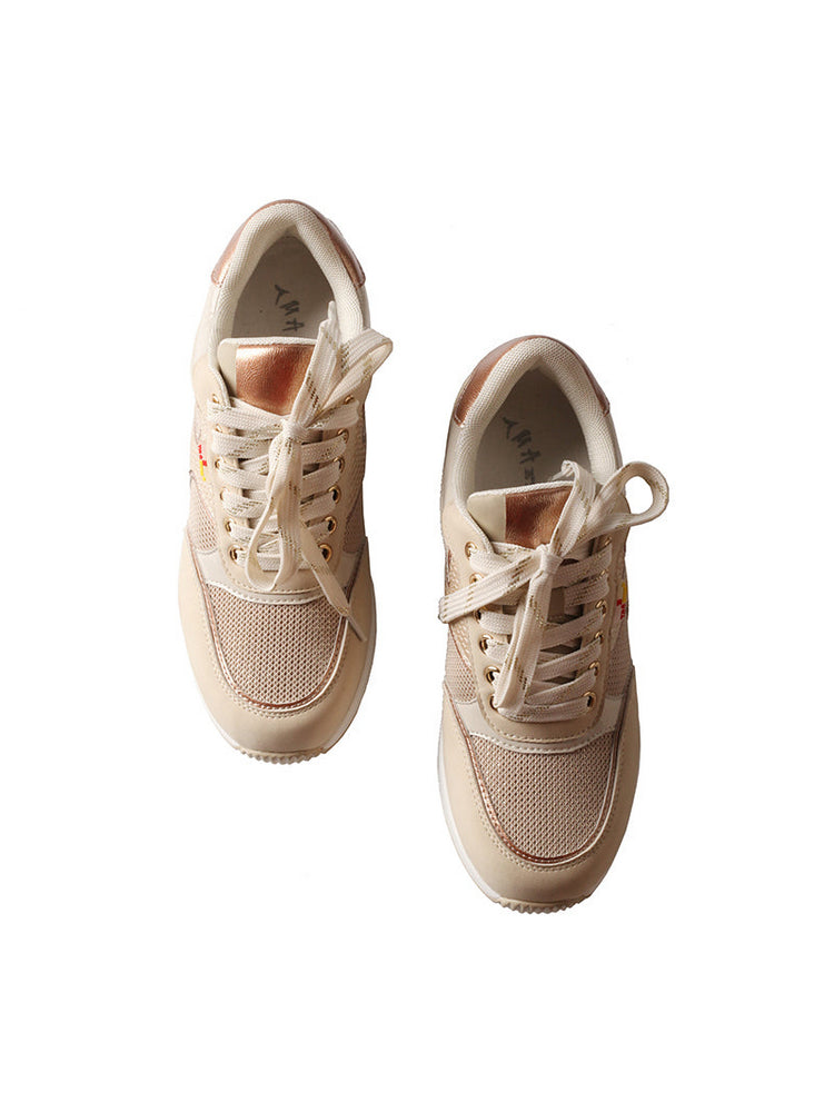 TMA EYES Platform Sneakers  Breathable  Arch Support, Women's Fashion Shoe