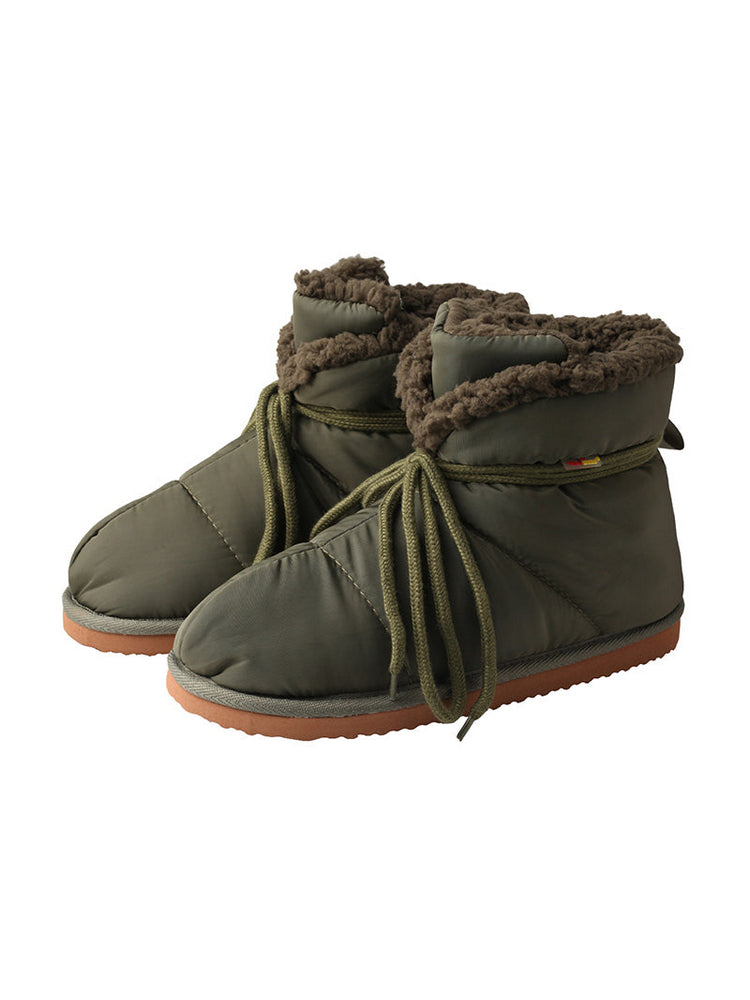 TMA EYES Fleece And Thickened Waterproof And Warm Snow Boots