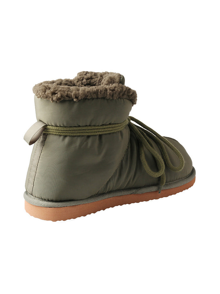 TMA EYES Fleece And Thickened Waterproof And Warm Snow Boots
