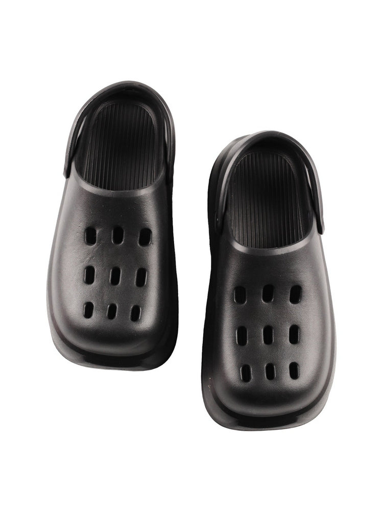 TMA EYES Platform Garden Clogs  Quick-Dry Anti-Slip Rotatable Strap 2-Way