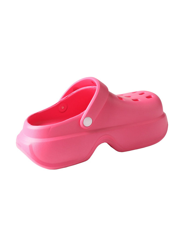 TMA EYES Platform Garden Clogs  Quick-Dry Anti-Slip Rotatable Strap 2-Way