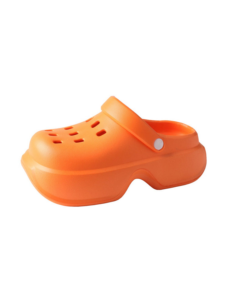 TMA EYES Platform Garden Clogs  Quick-Dry Anti-Slip Rotatable Strap 2-Way