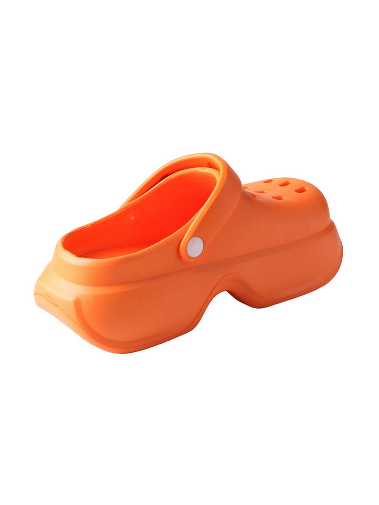 TMA EYES Garden Clogs Lightweight Waterproof Platform Rotatable Strap