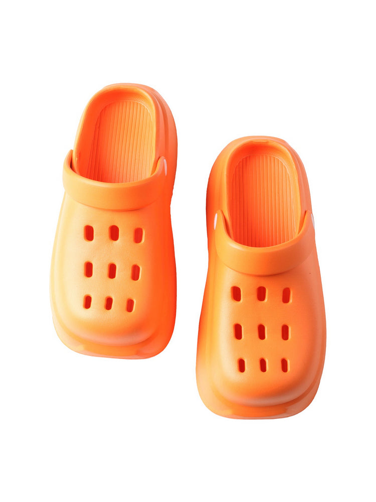 TMA EYES Platform Garden Clogs  Quick-Dry Anti-Slip Rotatable Strap 2-Way