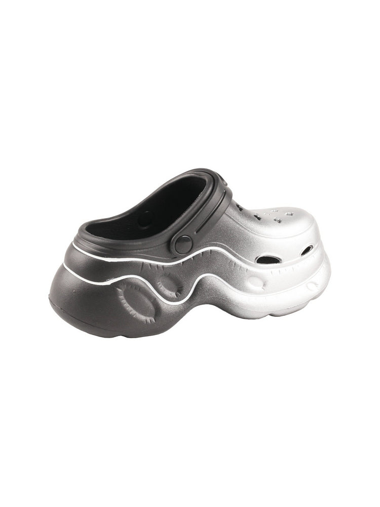 TMA EYES Gradient Color Clogs  Platform Slip-On Rotatable Strap Non-Slip