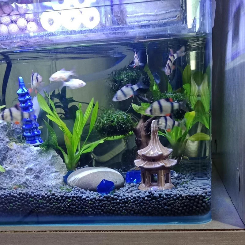 2pcs Japanese Torii Gate Miniature Shinto Shrine Figurine Zen Garden Decor Gift