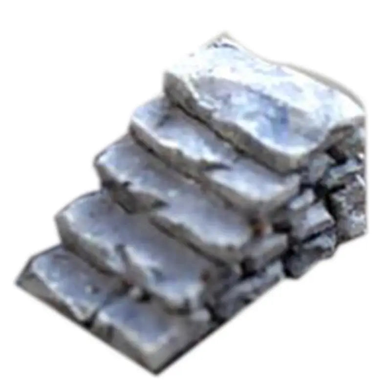 10pcs Miniature Stone Stairs Steps for Fairy Garden Terrarium Micro Landscape DIY