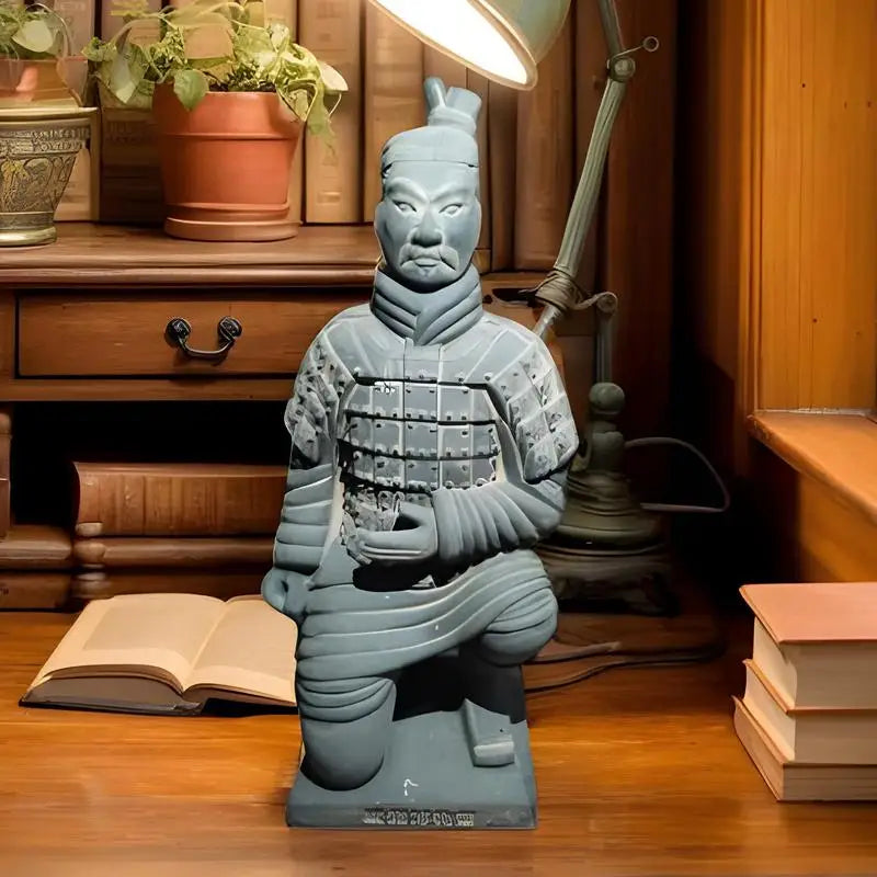 Chinese Terracotta Warriors Statue Qin Dynasty Army Replica Collectible Figurine