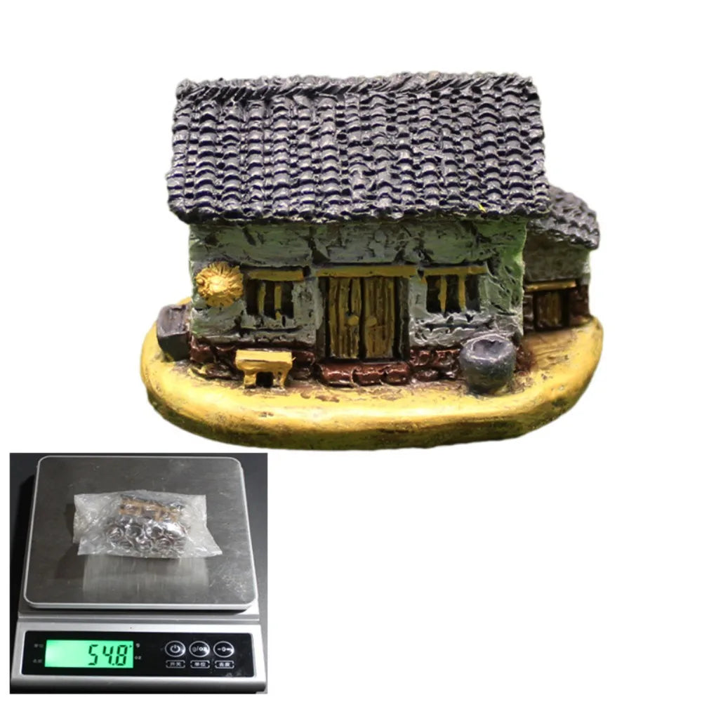 Miniature Chinese Archway Figurine Resin Oriental Gate for Fairy Garden Decor