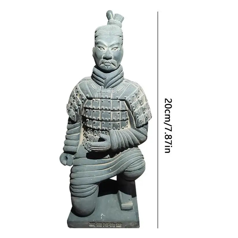 Chinese Terracotta Warriors Statue Qin Dynasty Army Replica Collectible Figurine