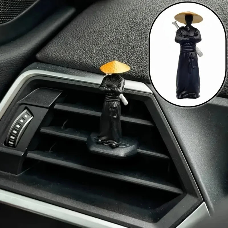 3pcs 50mm Resin Miniature Figures Ancient Japanese Ninja Chinese Samurai Model Kit