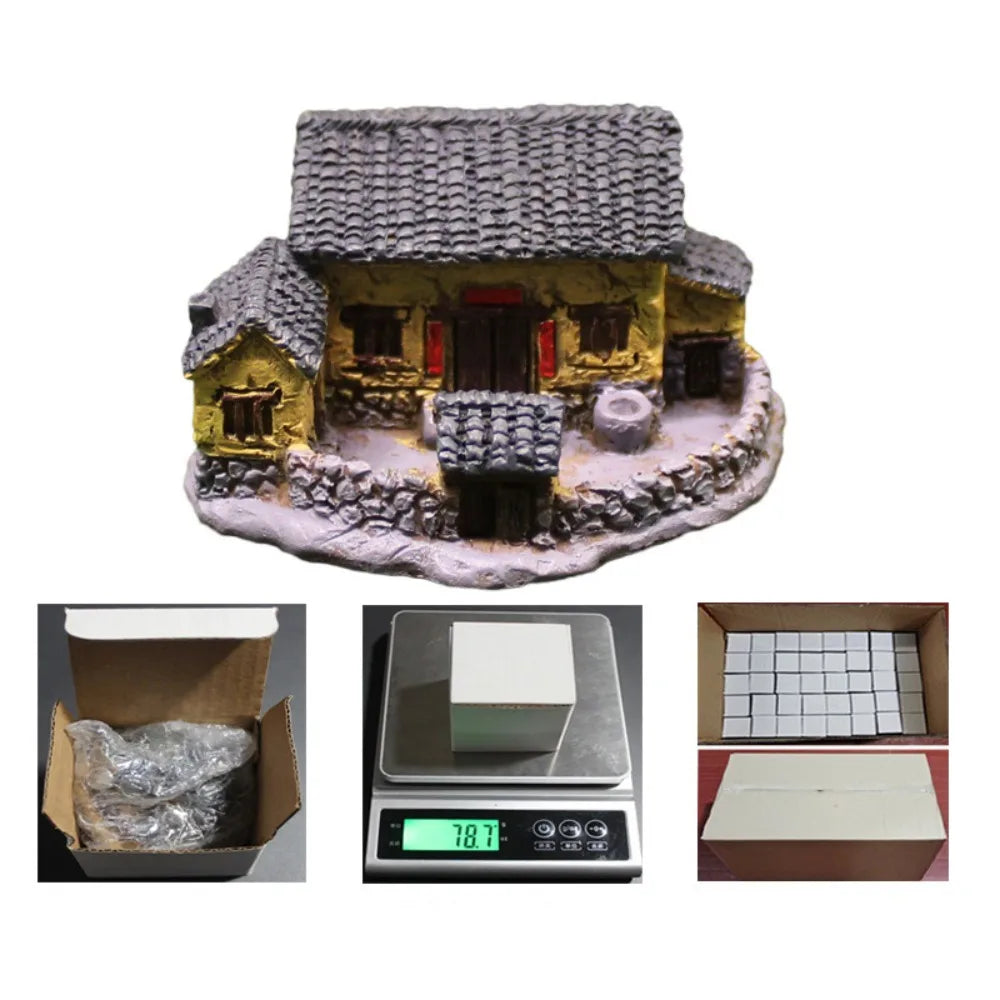 Miniature Chinese Archway Figurine Resin Oriental Gate for Fairy Garden Decor