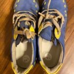 TMA EYES Women's Handcrafted Vintage Leather Casual Sneaker Shoes