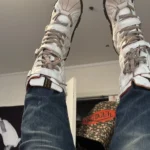 TMA EYES Women's Flat Boot - Winter Strape-Accent Washed PU Leather, Plus Size