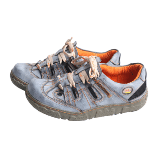 TMA EYES Women's Casual Lace-up Sneakers - Breathable Mesh and Leather