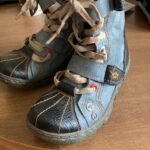 TMA EYES Women's Boot - Double-Strap Washed PU Leather, Faux Fur Lining