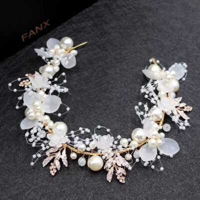 Chinese Flower Hair Pins Set - Rhinestones Retro Hair Clips for Women Girls Hanfu Accessories